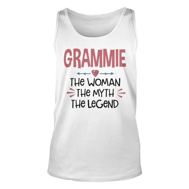 Grammie Grandma Gift   Grammie The Woman The Myth The Legend Unisex Tank Top