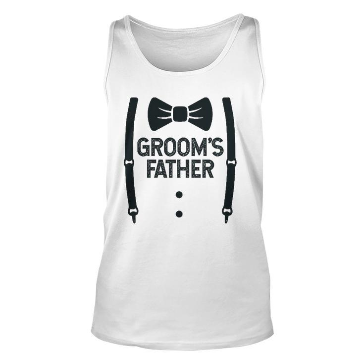 Grooms Father  Wedding Costume Father Of The Groom Unisex Tank Top