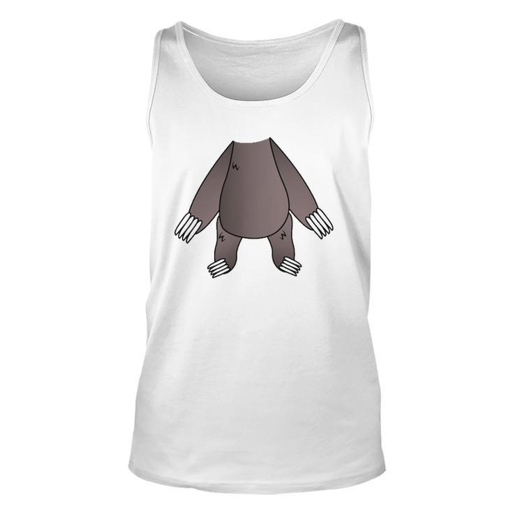 Halloween Sloth Head  Cute Lazy Animal Fans Gift Unisex Tank Top