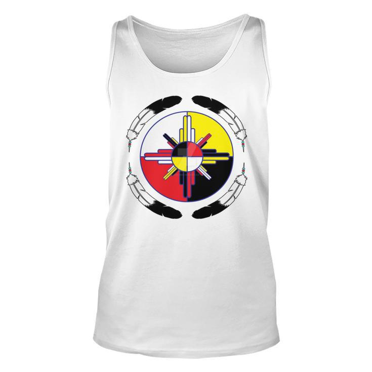 Huchnon Native American Tribe V4 Unisex Tank Top