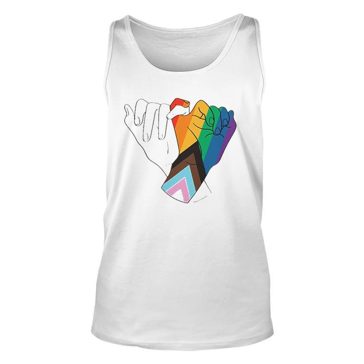 I Promise To Teach My Babies To Love Your Babies Ally Unisex Tank Top