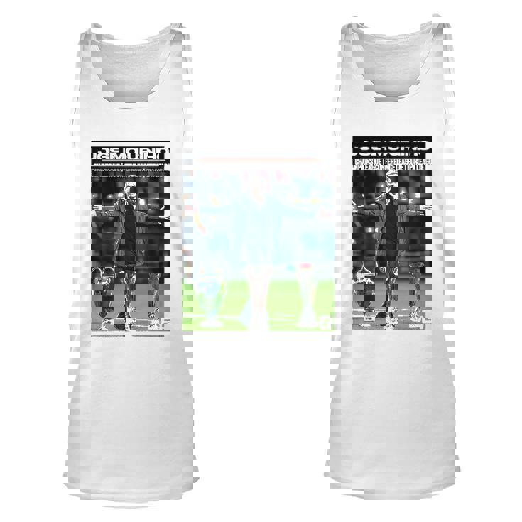 Jose Mourinho Manager Win All Three Major European Trophies Unisex Tank Top