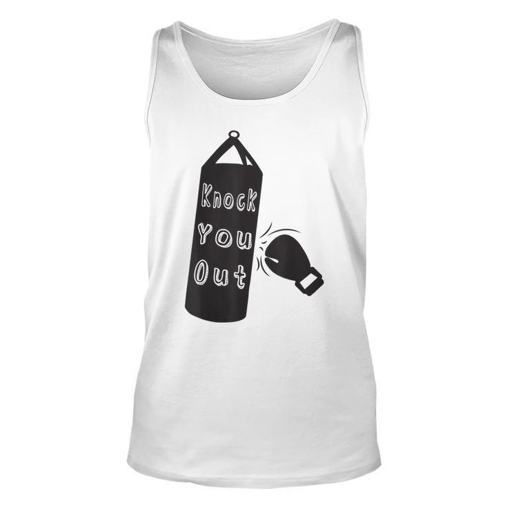 Mama Said Knock You Out Boxers Heavy Bag Boxing  Unisex Tank Top