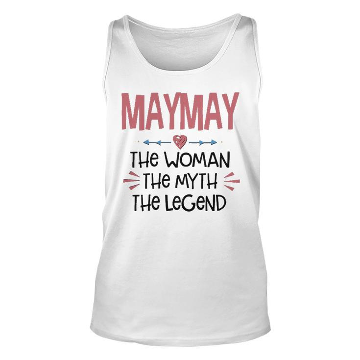 Maymay Grandma Gift   Maymay The Woman The Myth The Legend Unisex Tank Top