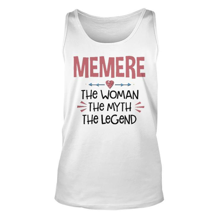 Memere Grandma Gift   Memere The Woman The Myth The Legend Unisex Tank Top