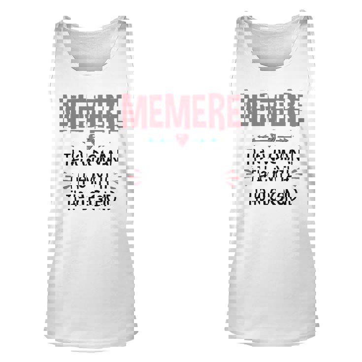 Memere Grandma Gift   Memere The Woman The Myth The Legend Unisex Tank Top