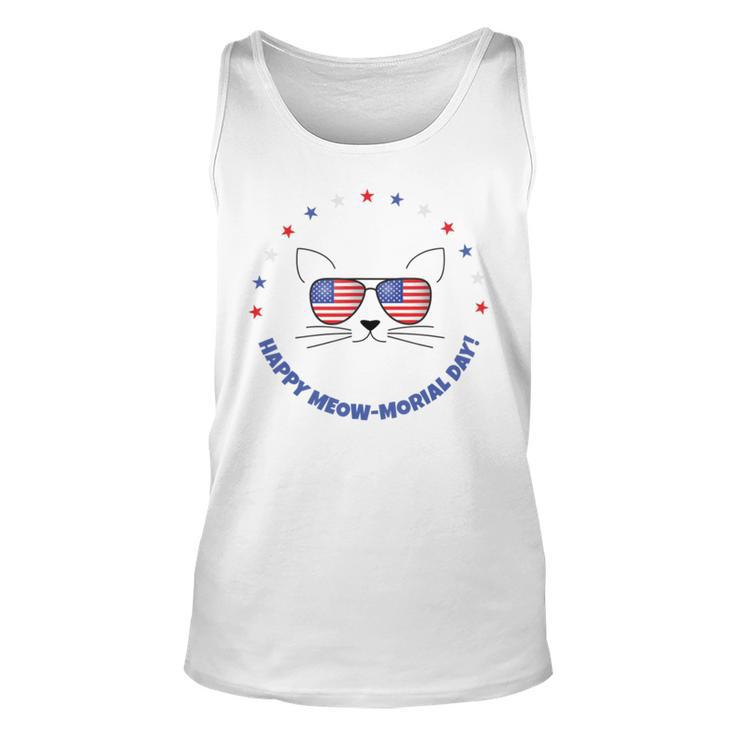 Memorial Day Cat Meowmorial Day V2 Unisex Tank Top