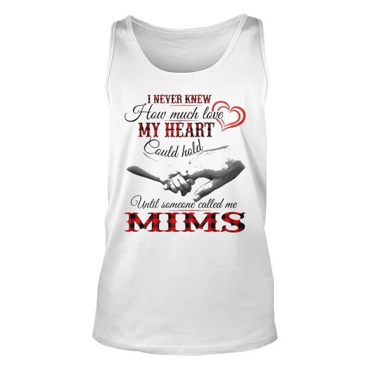 Mims Grandma Gift   Until Someone Called Me Mims Unisex Tank Top