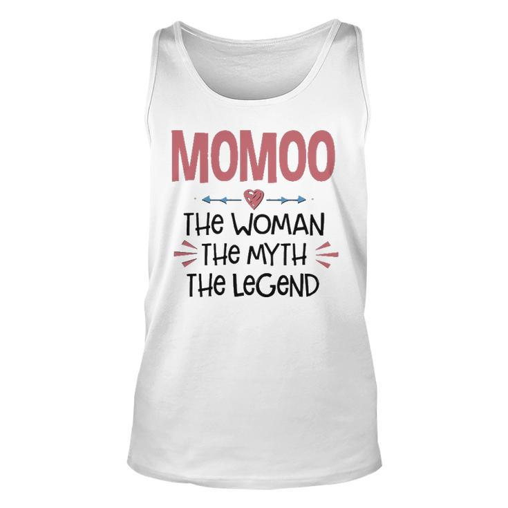 Momoo Grandma Gift   Momoo The Woman The Myth The Legend Unisex Tank Top