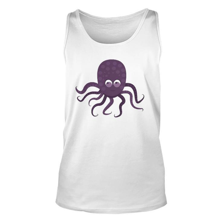 Moody Octopus Lovers Sea Animal Lovers Gift Unisex Tank Top