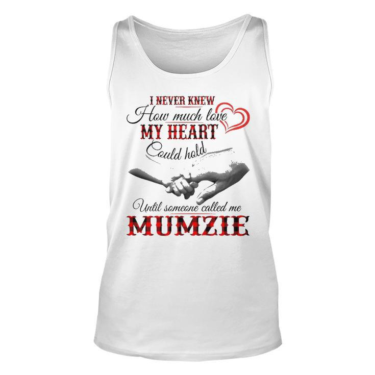 Mumzie Grandma Gift   Until Someone Called Me Mumzie Unisex Tank Top