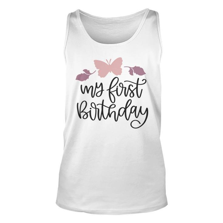 My First Birthday Unisex Tank Top