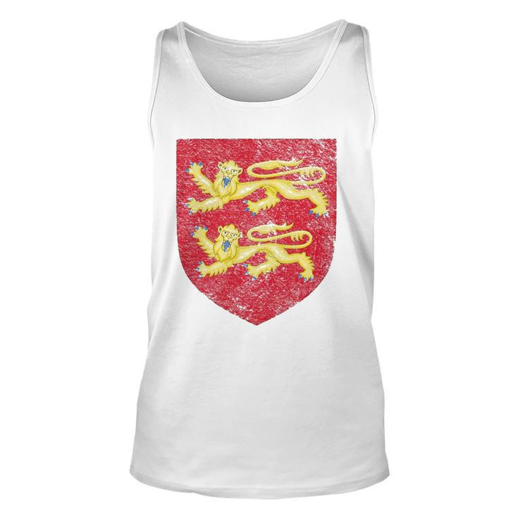 Normandy Coat Of Arms Flag France Norman Two Leopards Unisex Tank Top