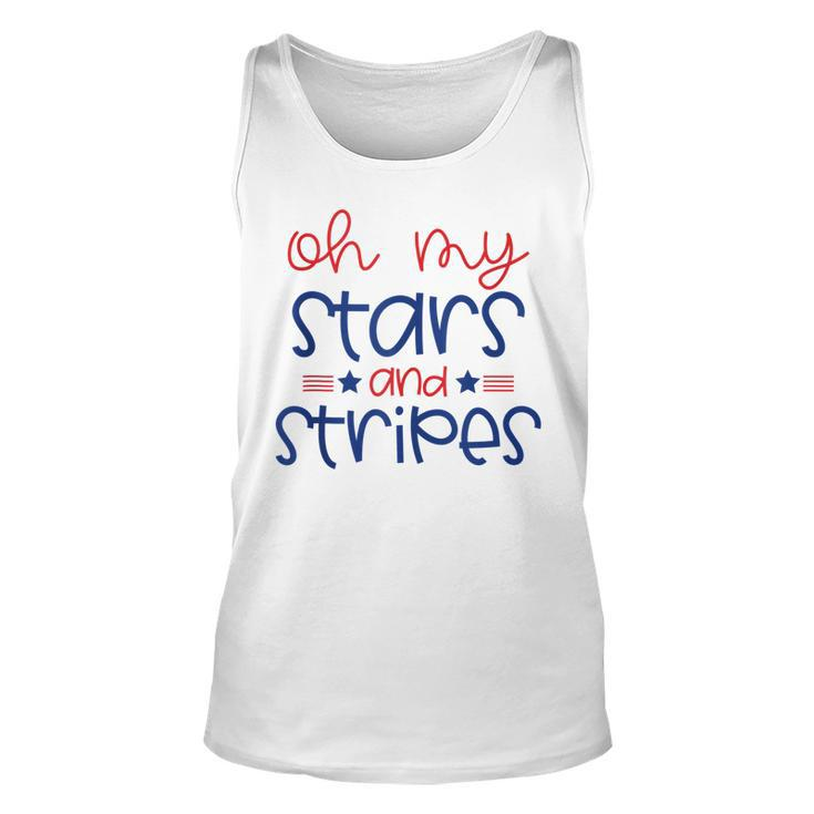 Oh My Stars And Stripes Fourth Of July  For Women Kids  V2 Unisex Tank Top