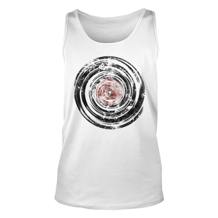 Old Vinyl Records Urban Grunge Unisex Tank Top