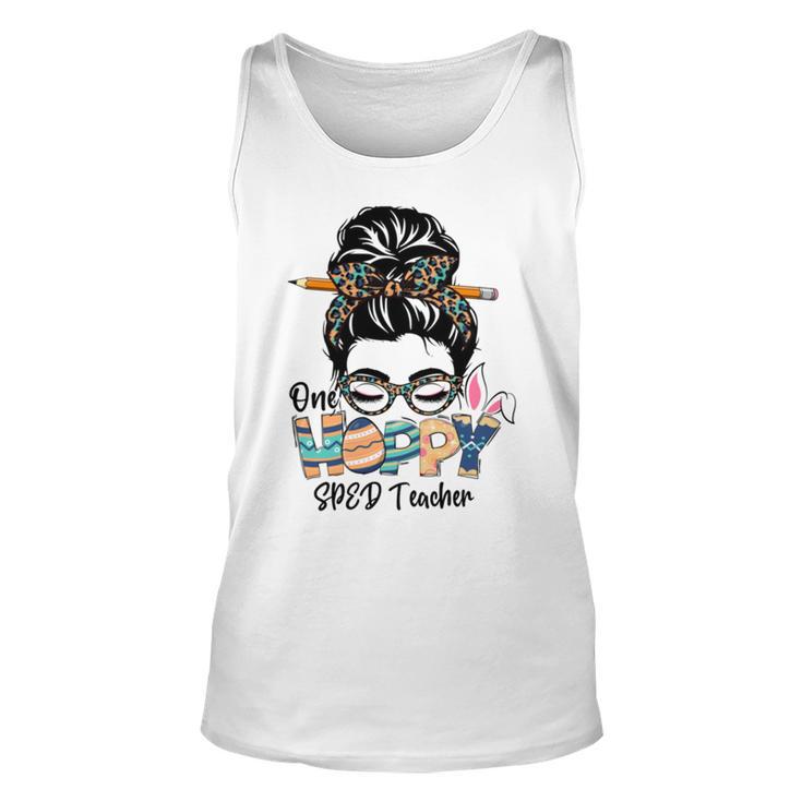 One Hoppy Mama Shirt Gift For Easter Spring  Women Easter  Women Gifts For Mom Mom  One Happy Mama Easte Unisex Tank Top