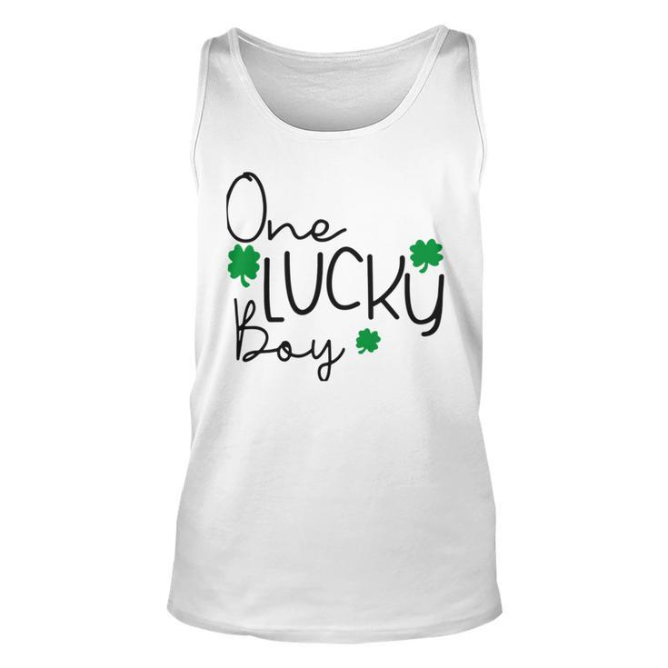 One Lucky Boy Funny St Patrick Day Unisex Tank Top