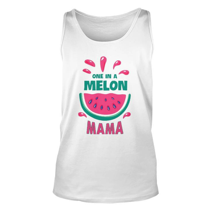 One In A Melon Mama Watermelon Matching Tank Top