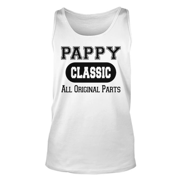Pappy Grandpa Gift   Classic All Original Parts Pappy Unisex Tank Top