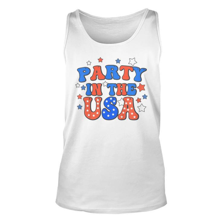 Party In The Usa 4Th Of July Independence Day  Unisex Tank Top