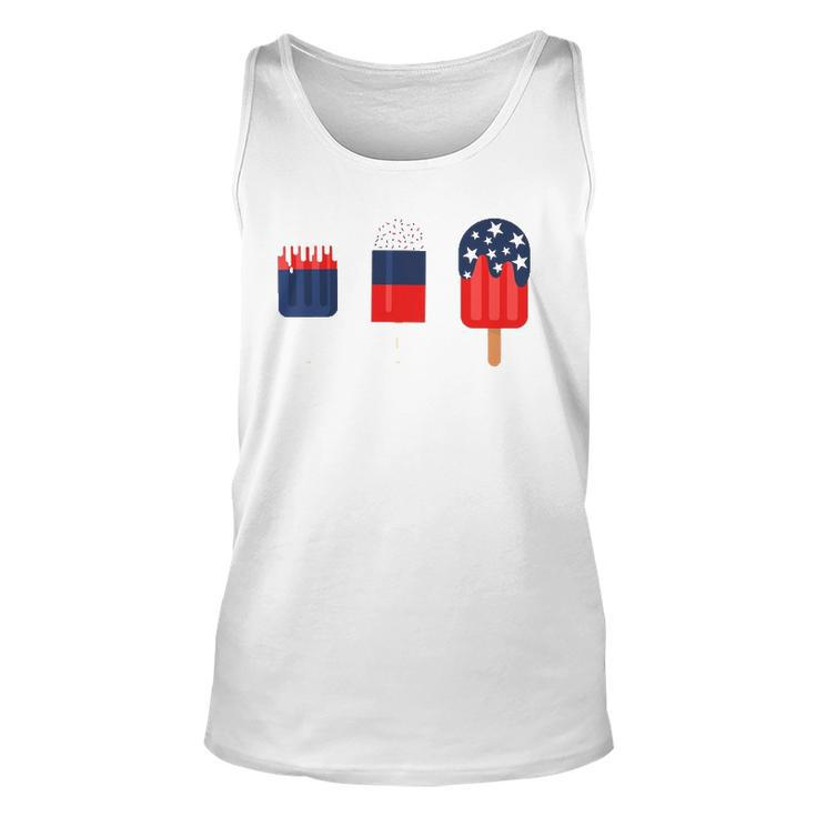 Patriotic S For Women 4Th Of July S Women Popsicle Unisex Tank Top
