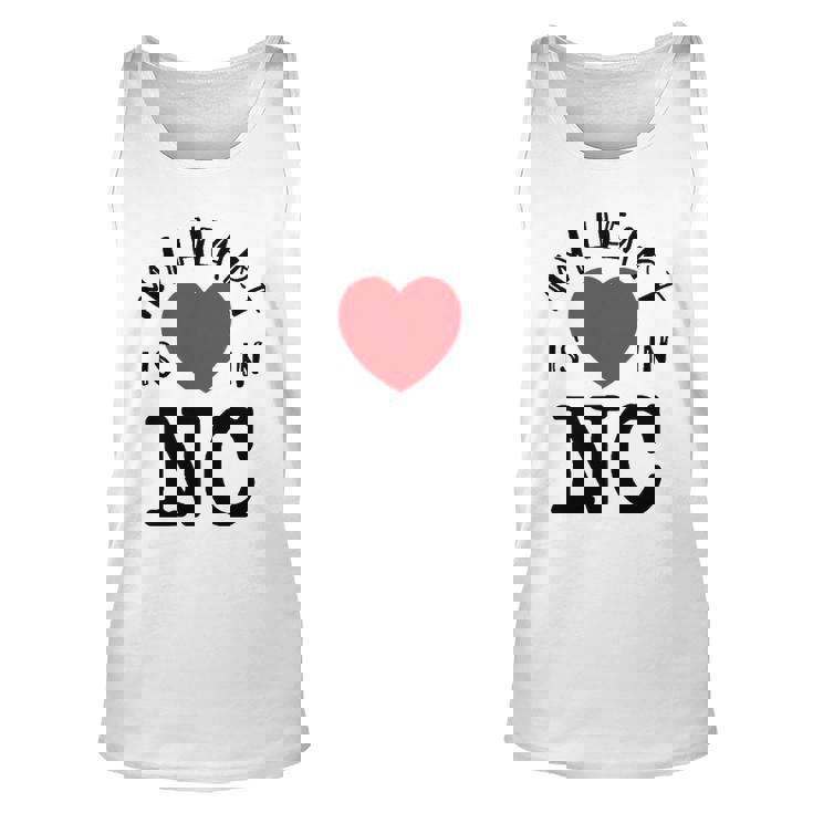Proud State My Heart Is In Nc North Carolina Unisex Tank Top