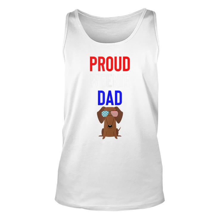 Proud Weenie Dad 4Th Of July Womens Gift  Unisex Tank Top