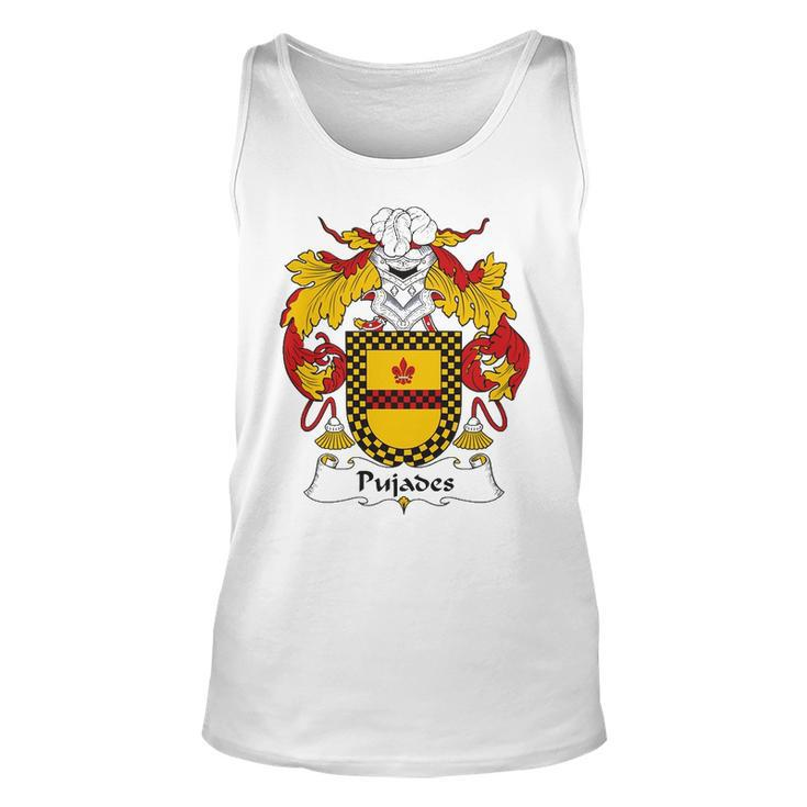 Pujades Coat Of Arms   Family Crest Shirt Essential T Shirt Unisex Tank Top