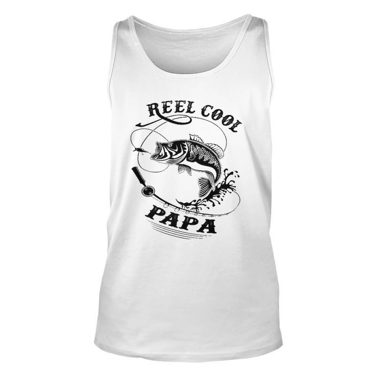 Reel Cool Papa Tee  - Cool Fisherman Gift Tee Unisex Tank Top