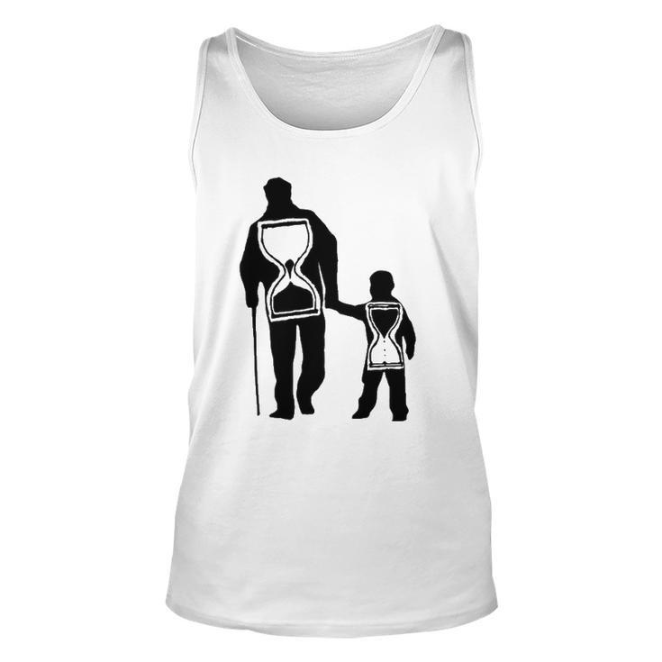 Sentimental Father S Time Is Precious Unisex Tank Top