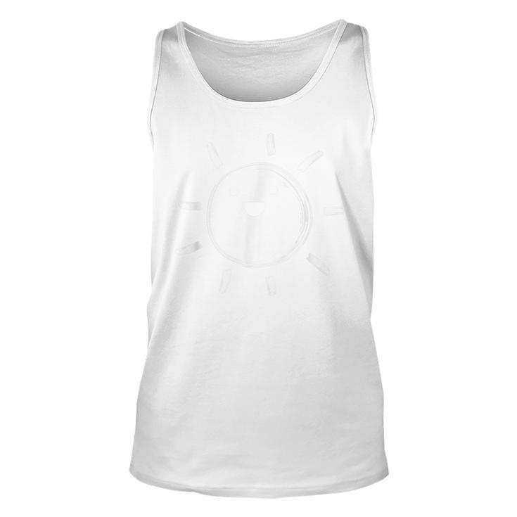 Smiling Sun Sunshine Happy Smile Kids Teachers  Unisex Tank Top