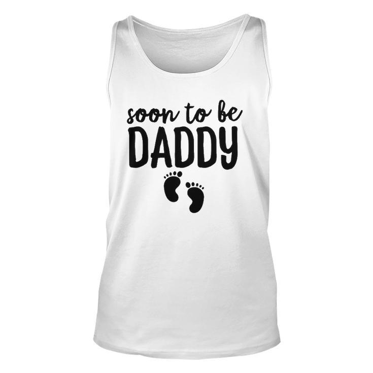 Soon To Be Daddy Funny Pregnancy Announcement Dad Father Unisex Tank Top