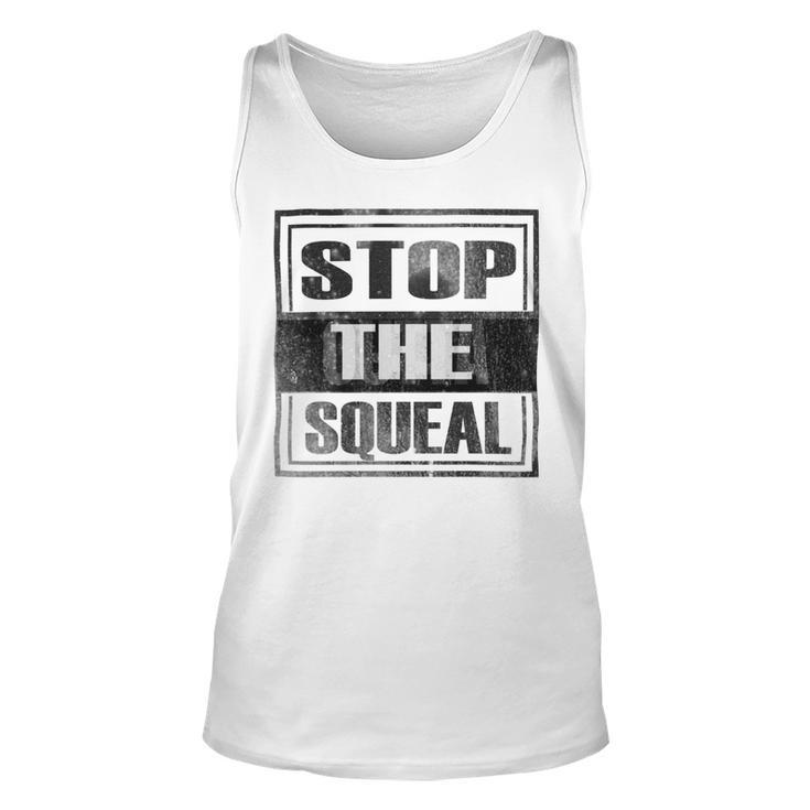 Stop The Squeal - Trump Lost Get On With Running The Country Unisex Tank Top