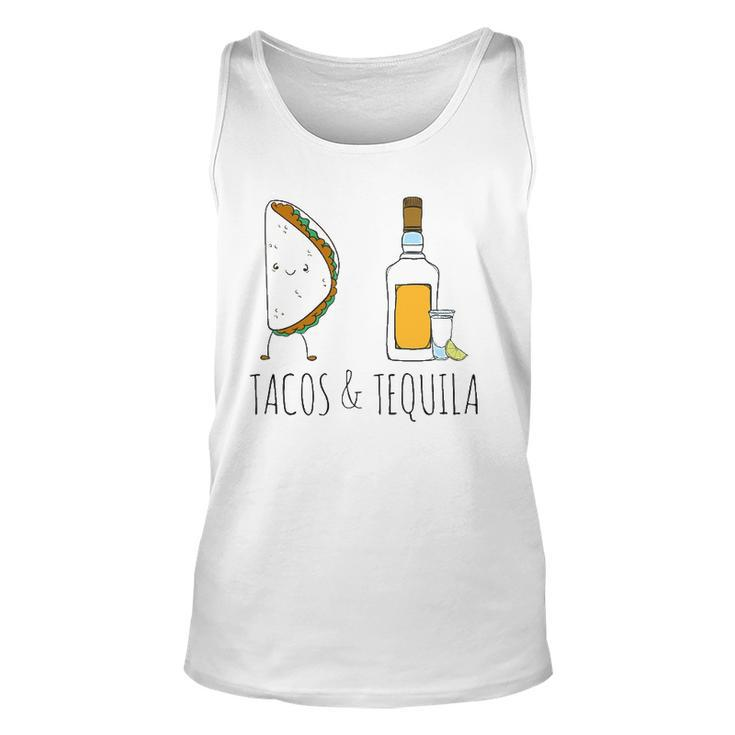 Tacos & Tequila Funny Drinking Party Unisex Tank Top