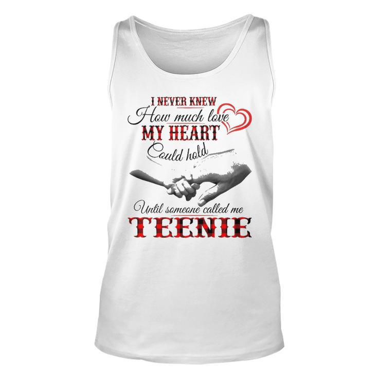 Teenie Grandma Gift   Until Someone Called Me Teenie Unisex Tank Top
