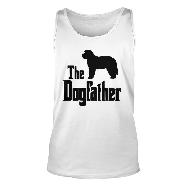 The Dogfather - Funny Dog Gift Funny Bernedoodle  Unisex Tank Top