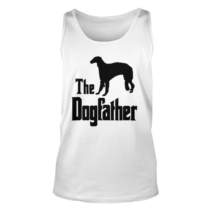 The Dogfather - Funny Dog Gift Funny Borzoi Unisex Tank Top