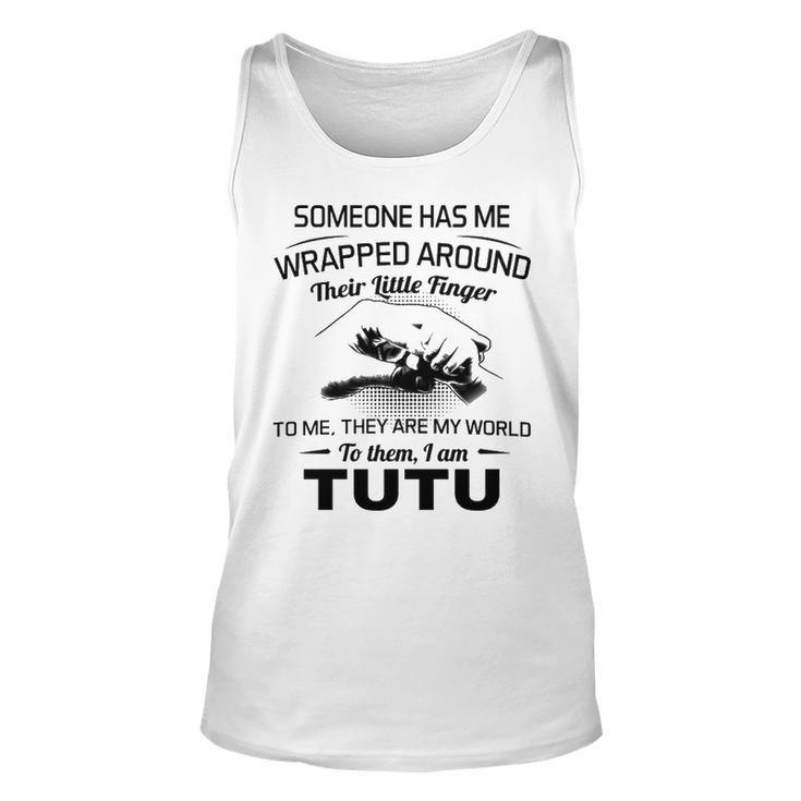 Tutu Grandma Gift   To Them I Am Tutu Unisex Tank Top