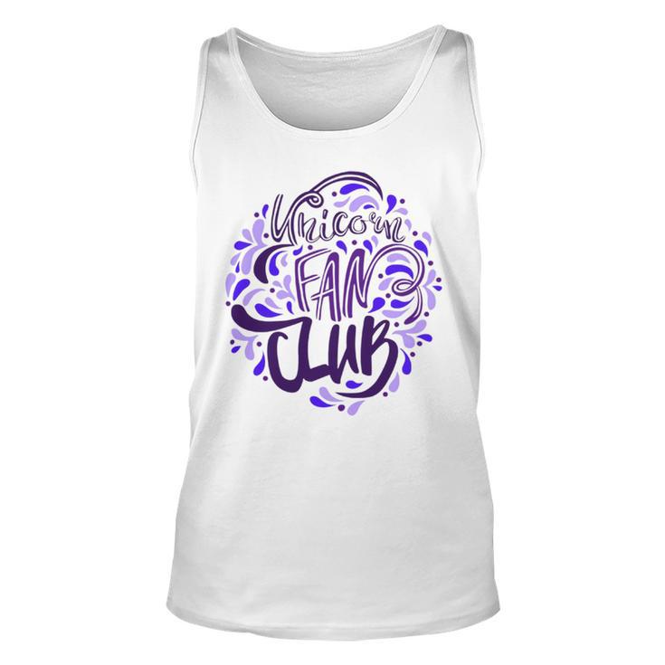 Unicorn Fan Club  18 Trending Shirt Unisex Tank Top