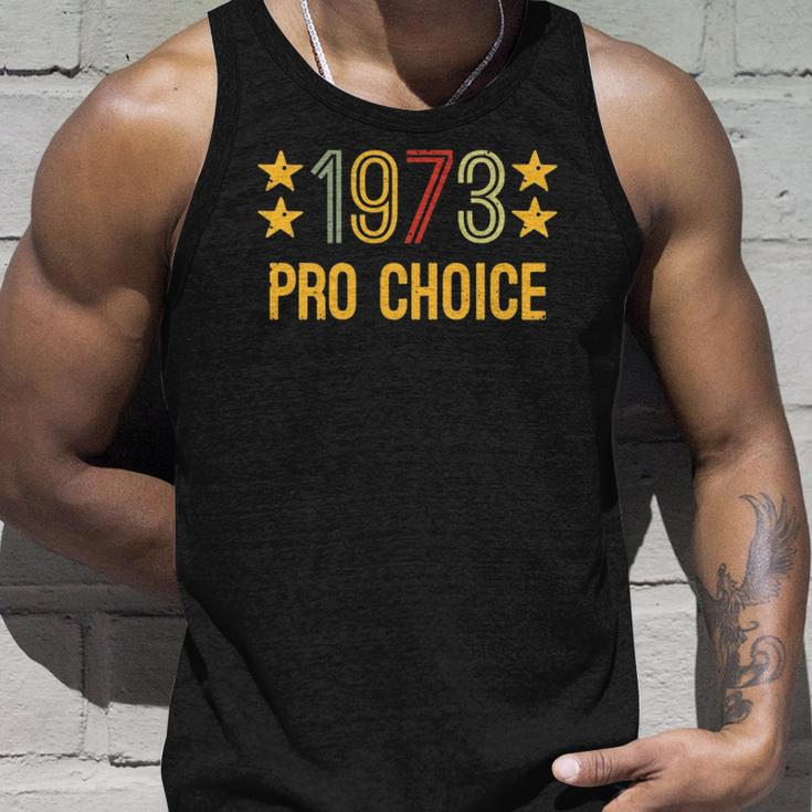 1973 Pro Choice - Women And Men Vintage Womens Rights Unisex Tank Top Gifts for Him