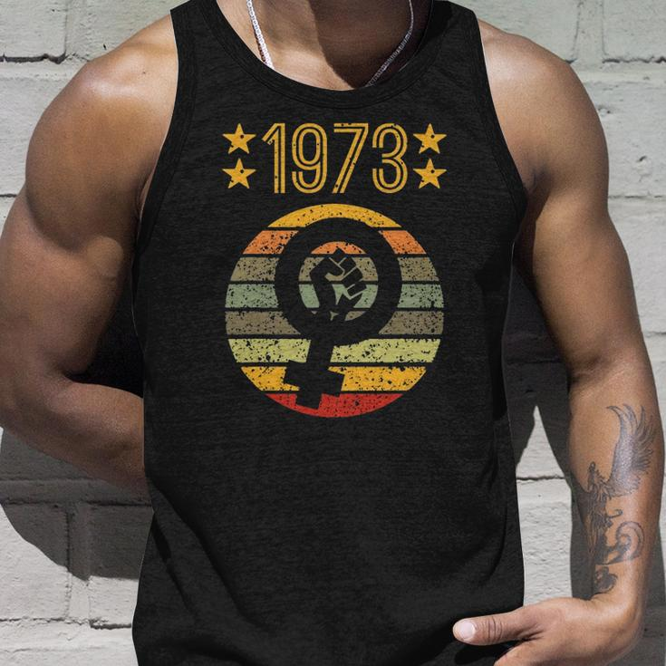 1973 Womens Rights Women Men Feminist Vintage Pro Choice Unisex Tank Top Gifts for Him