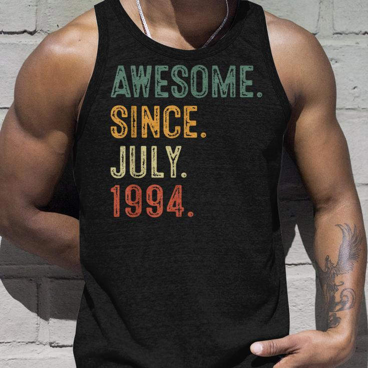 28 Yr Old 28Th Birthday Decorations Awesome Since July 1994 Unisex Tank Top Gifts for Him