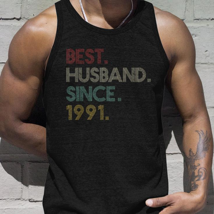 30Th Wedding Anniversary Gift Ideas Best Husband Since 1991 Unisex Tank Top Gifts for Him