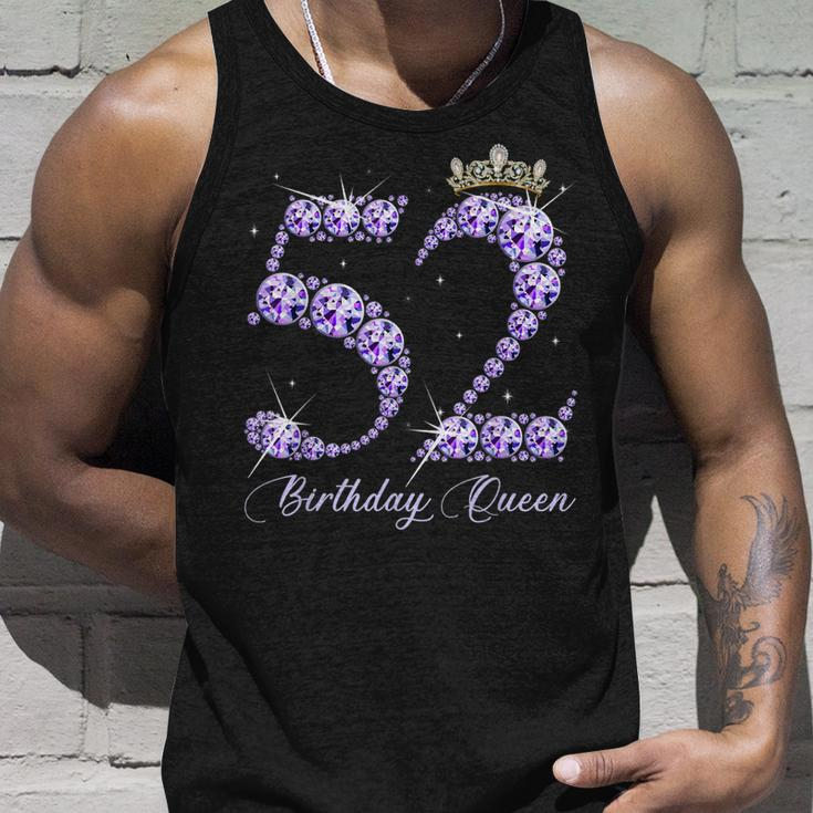 52 Year Old Its My 52Nd Birthday Queen Diamond Heels Crown Unisex Tank Top Gifts for Him
