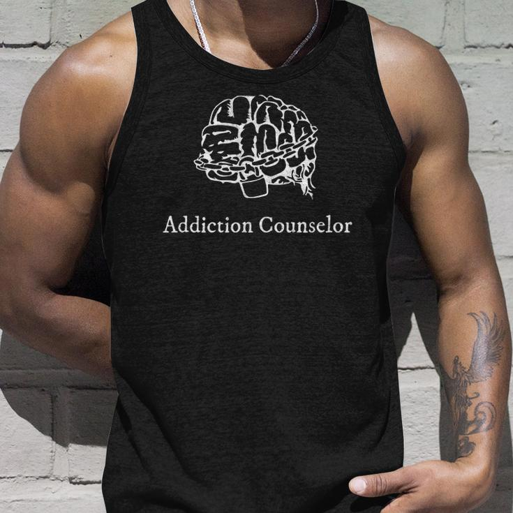 Addiction Counselorgift Idea Substance Abuse Unisex Tank Top Gifts for Him