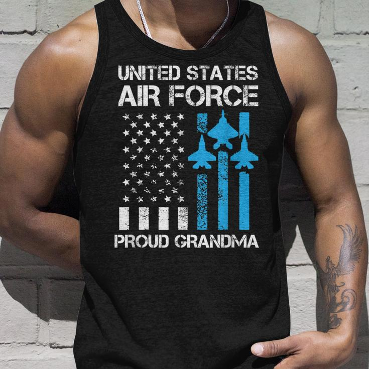 Air Force Us Veteran | Proud Air Force Grandma 4Th Of July Unisex Tank Top Gifts for Him