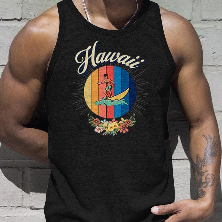 Alexi Ricci Hawaii Surf Man Unisex Tank Top Gifts for Him