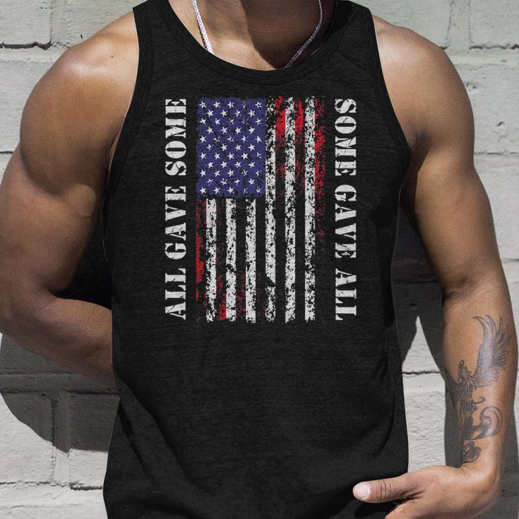 All Gave Some Some Gave All 4Th Of July Us Flag Unisex Tank Top Gifts for Him