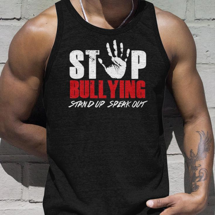 Anti Bully Movement Stop Bullying Supporter Stand Up Speak Unisex Tank Top Gifts for Him
