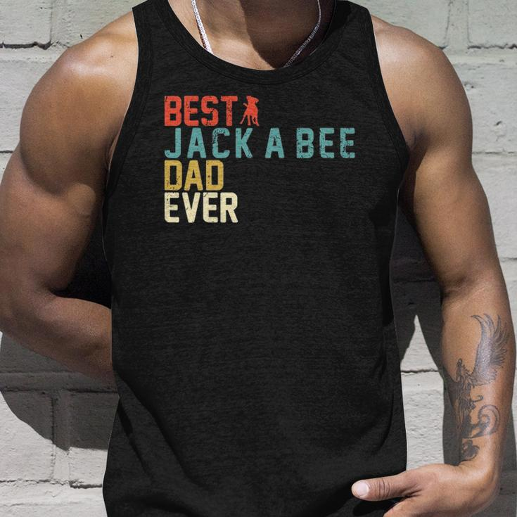 Best Jack-A-Bee Dad Ever Retro Vintage Unisex Tank Top Gifts for Him